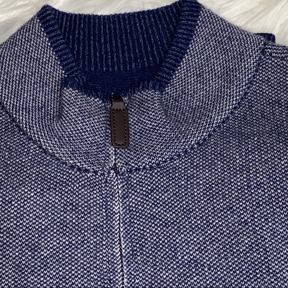 Marine Layer 1/4 Zip Woven Pullover - Picture 3 of 11